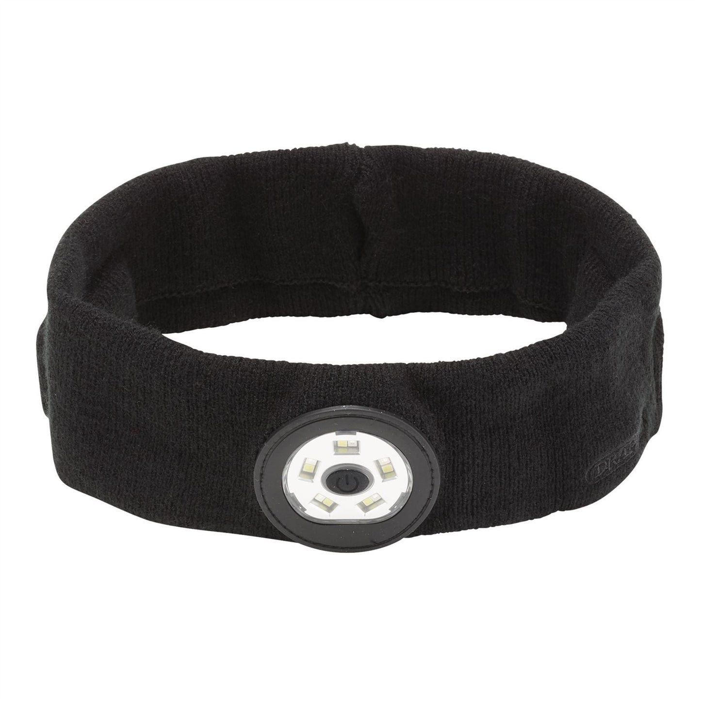 Draper 28344 Smart Wireless Rechargeable Headband with LED Head Torch and USB Charging Cable Black One Size Draper
