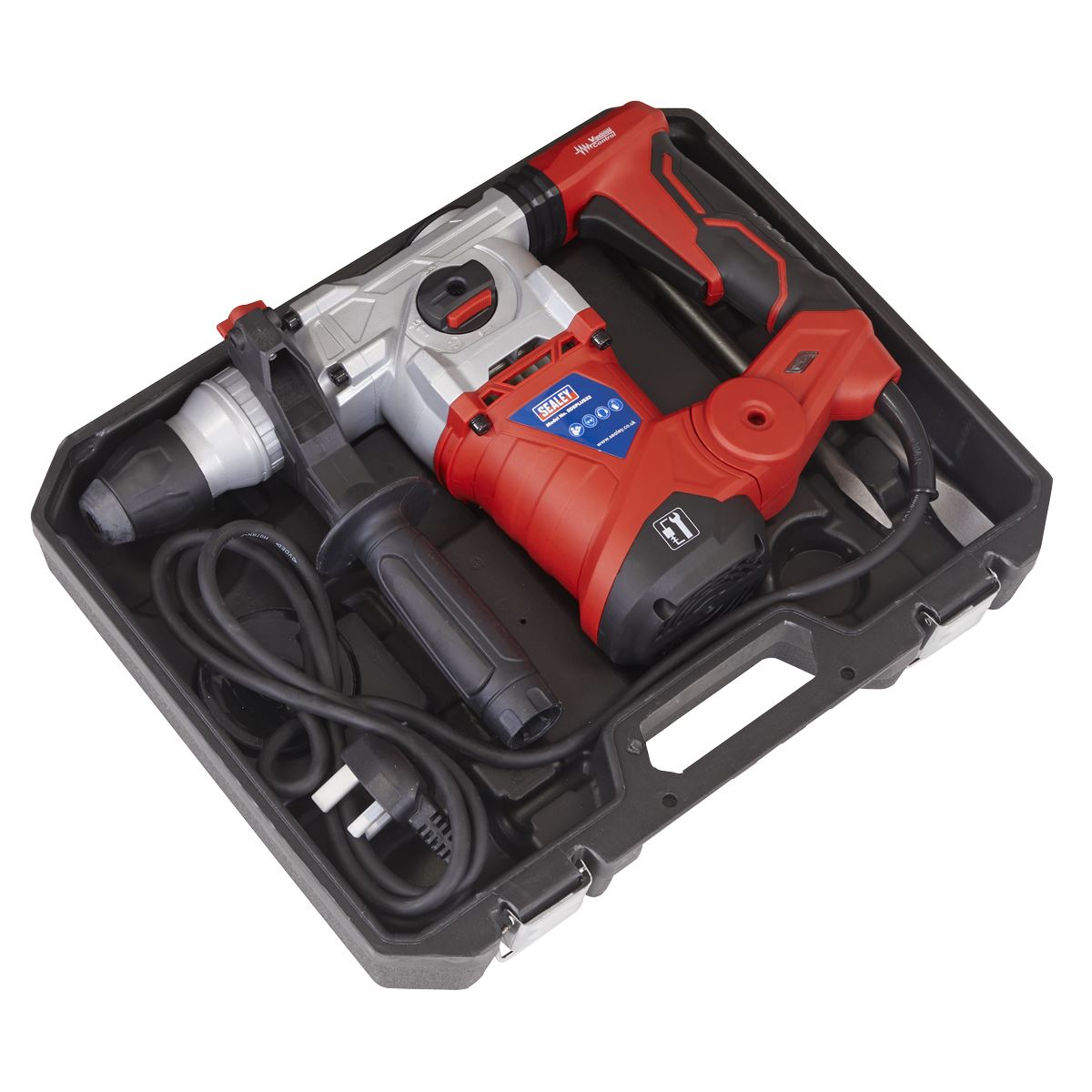 Sealey SDSPLUS32 Rotary Hammer Drill SDS Plus Ø32mm 1500W/230V Sealey