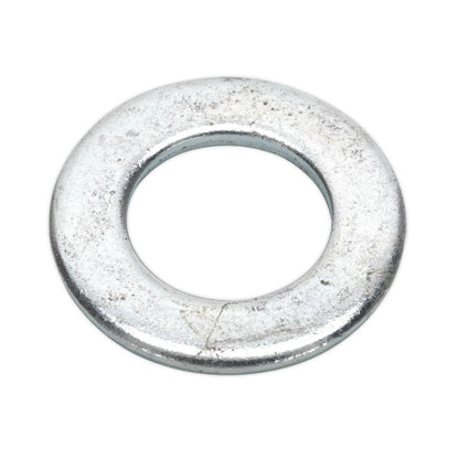 Sealey FWA2037 Flat Washer DIN 125 M20 x 37mm Form A Zinc Pack of 50 Sealey