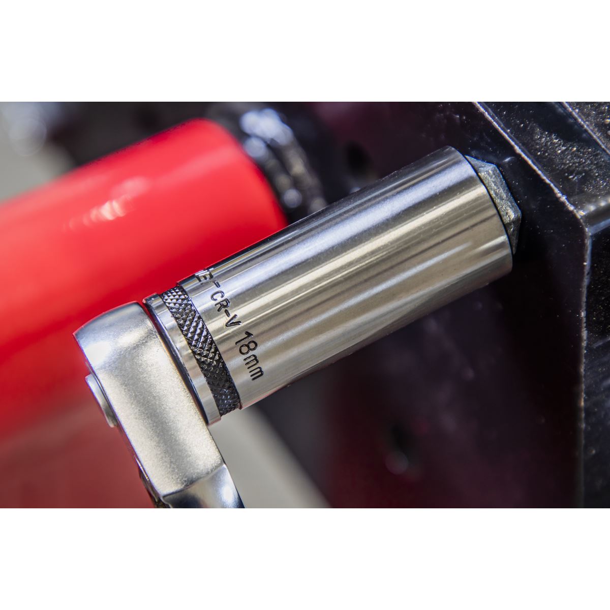 Sealey AK7993 Socket Set Deep 12pc 3/8"Sq Drive Metric - Premier Black Sealey