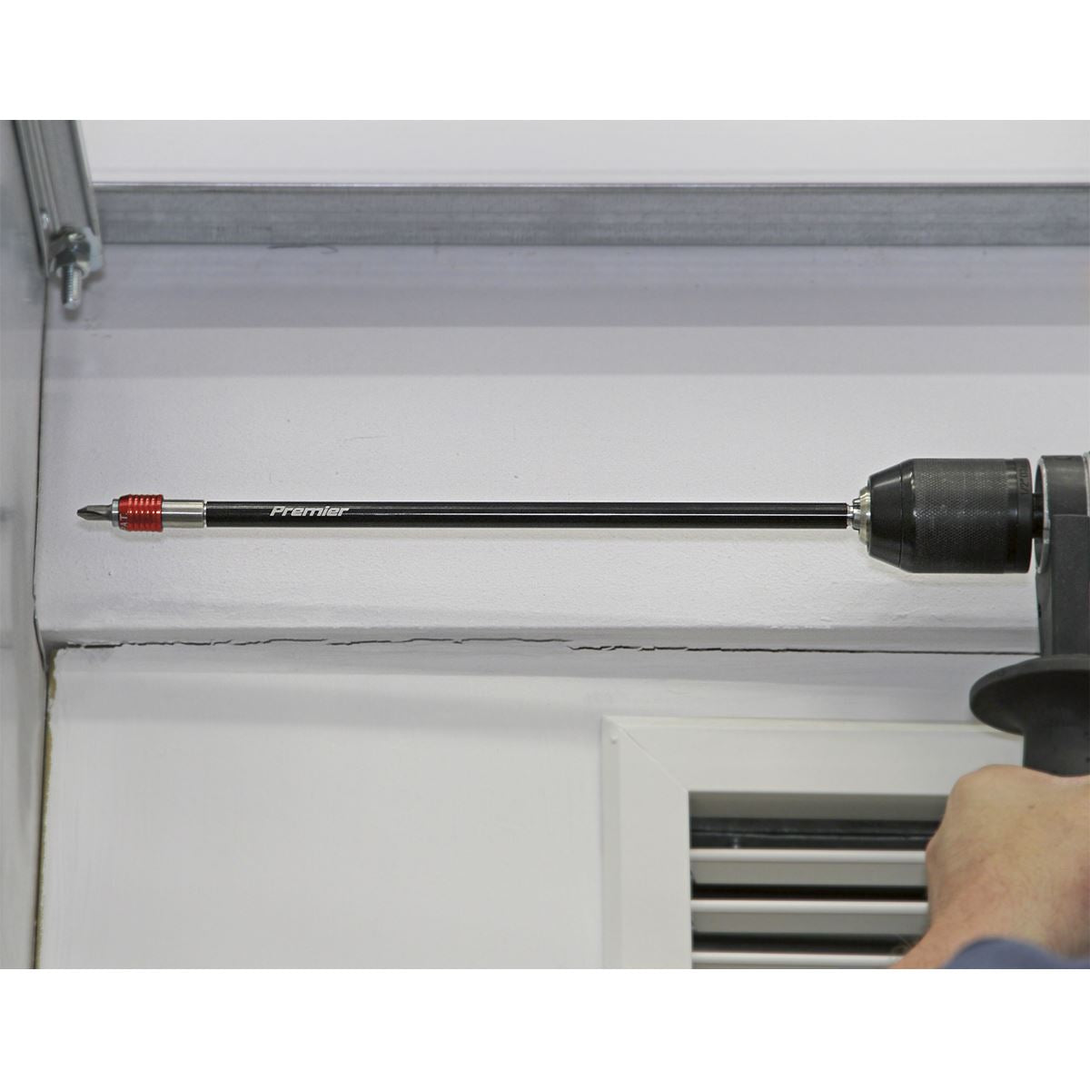 Sealey AK49252 Bit Holder Magnetic Quick Chuck 300mm Sealey