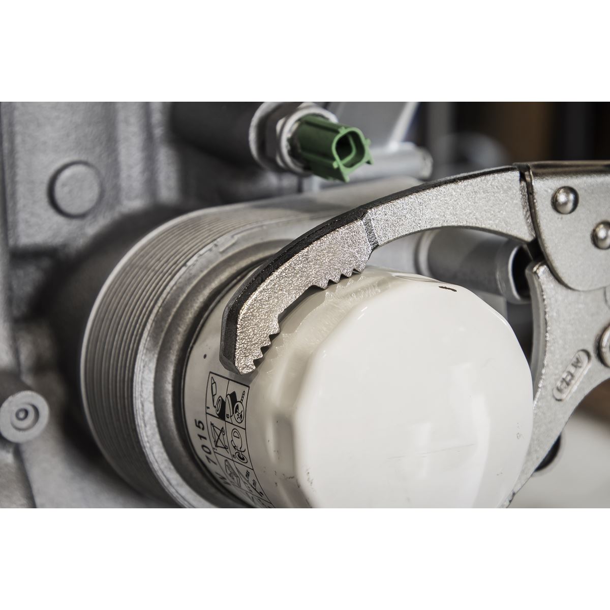 Sealey AK6422 Ø45-130mm Oil Filter Locking Pliers Sealey