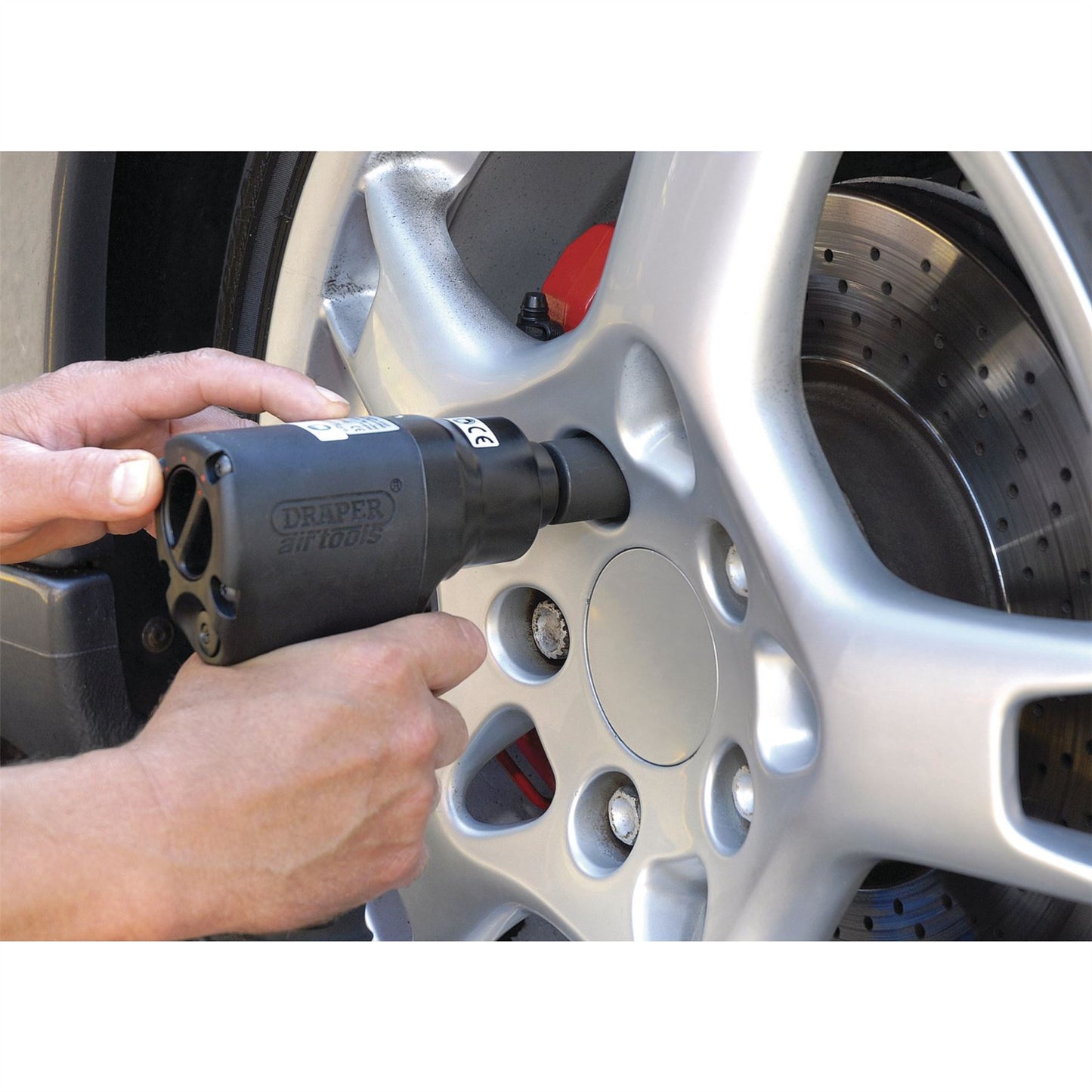 Draper 34032 Locking Wheel Nut Set 1/2" Sq. Dr. 4 Piece Draper