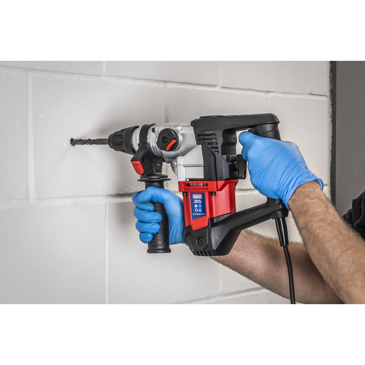 Sealey SDSPLUS26 Rotary Hammer Drill SDS Plus Ø26mm 900W/230V Sealey