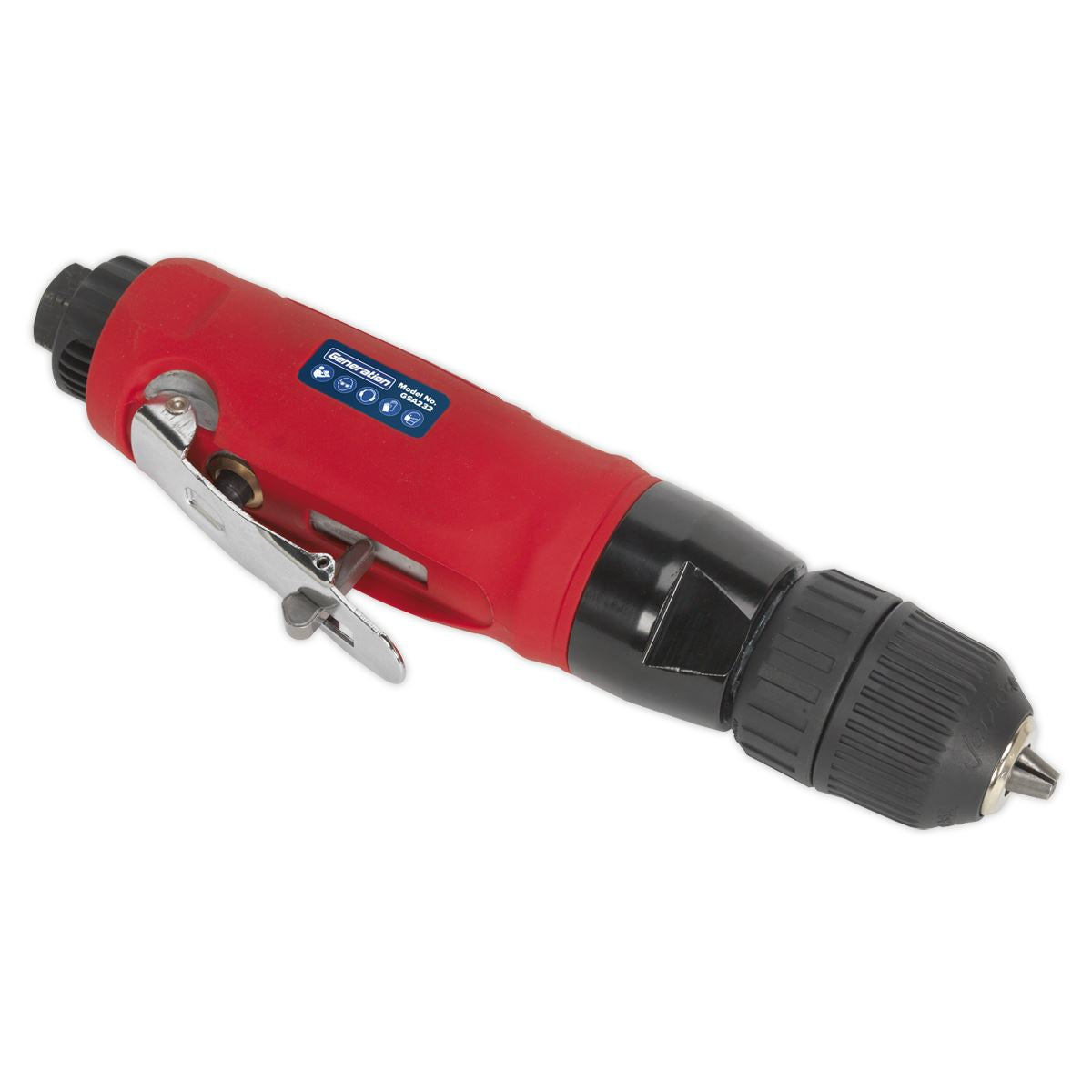 Sealey GSA232 Air Drill Straight with Ø10mm Keyless Chuck Sealey