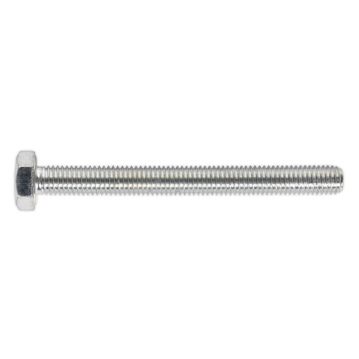 Sealey SS10100 HT Setscrew M10 x 100mm 8.8 Zinc Pack of 25 Sealey