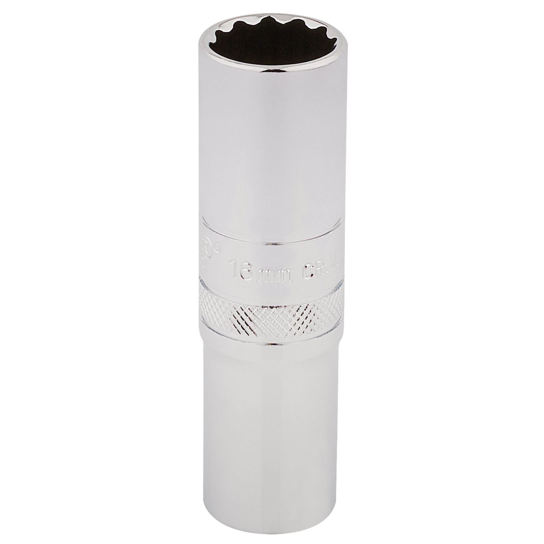 Draper 33734 HI-TORQ® 12 Point Deep Socket 1/2" Sq. Dr. 16mm Draper