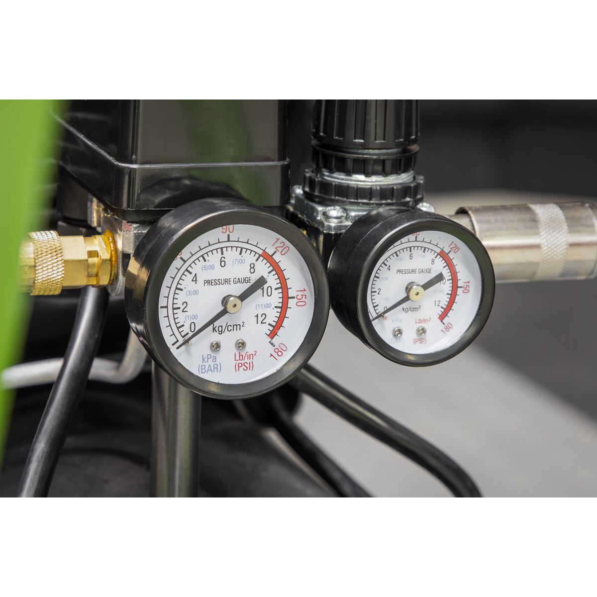 Sealey SAC2420E Air Compressor 24L Direct Drive 2hp Sealey