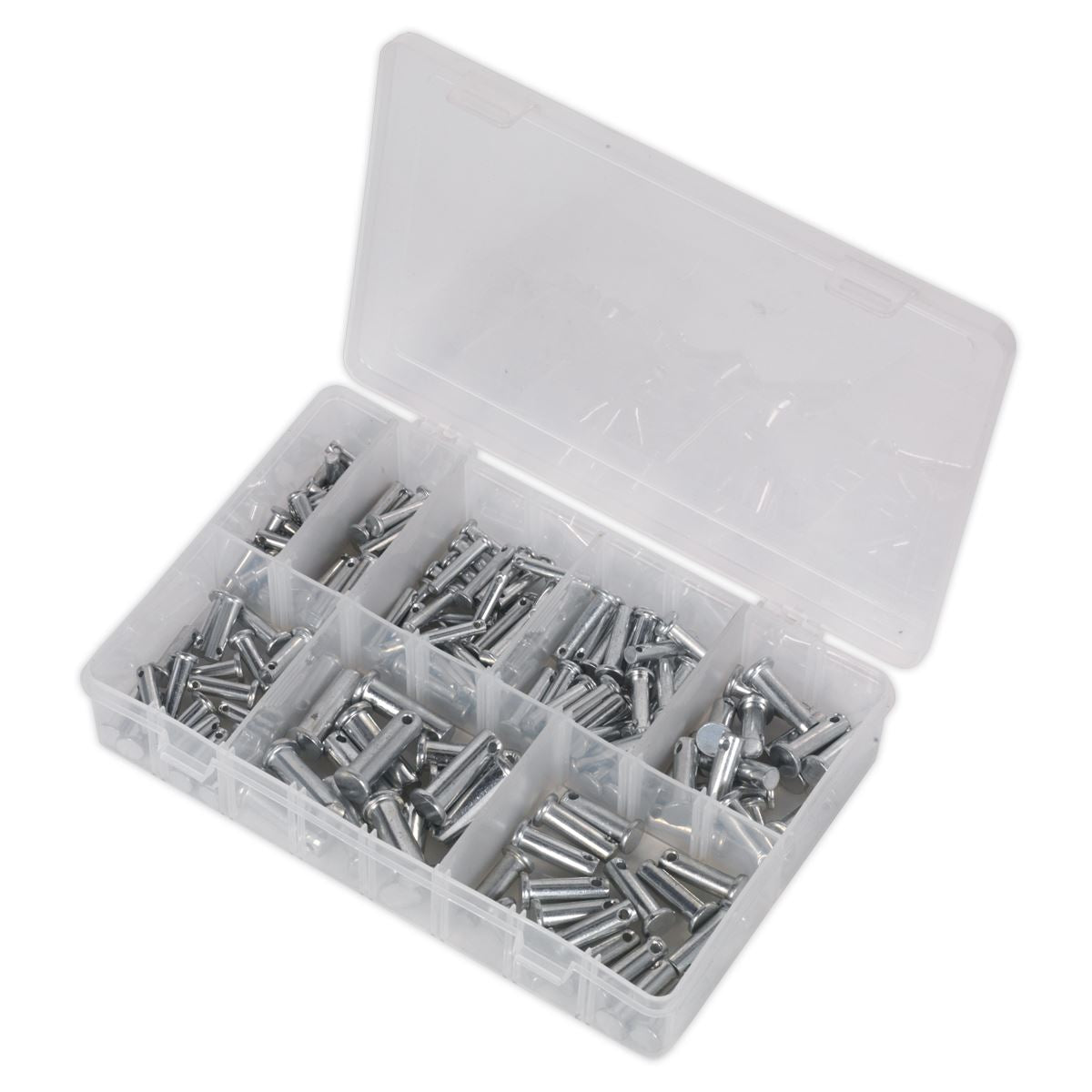 Sealey AB019CP Clevis Pin Assortment 200pc - Imperial Sealey