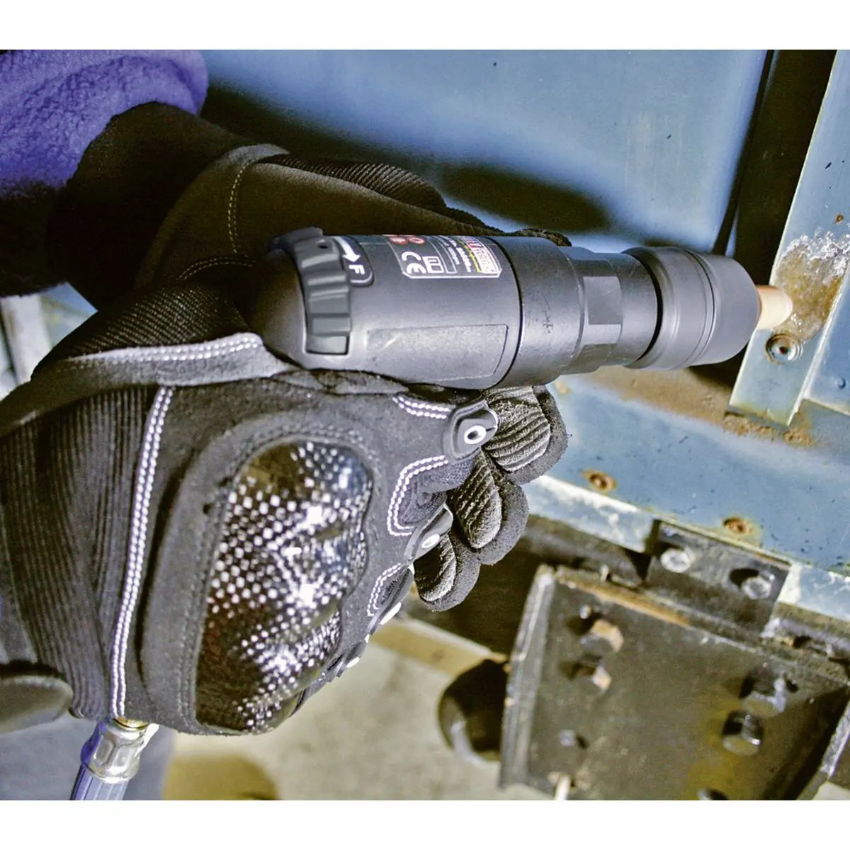 Sealey SA620 Air Pistol Drill Ø10mm with Keyless Chuck Composite Reversible - Premier Sealey