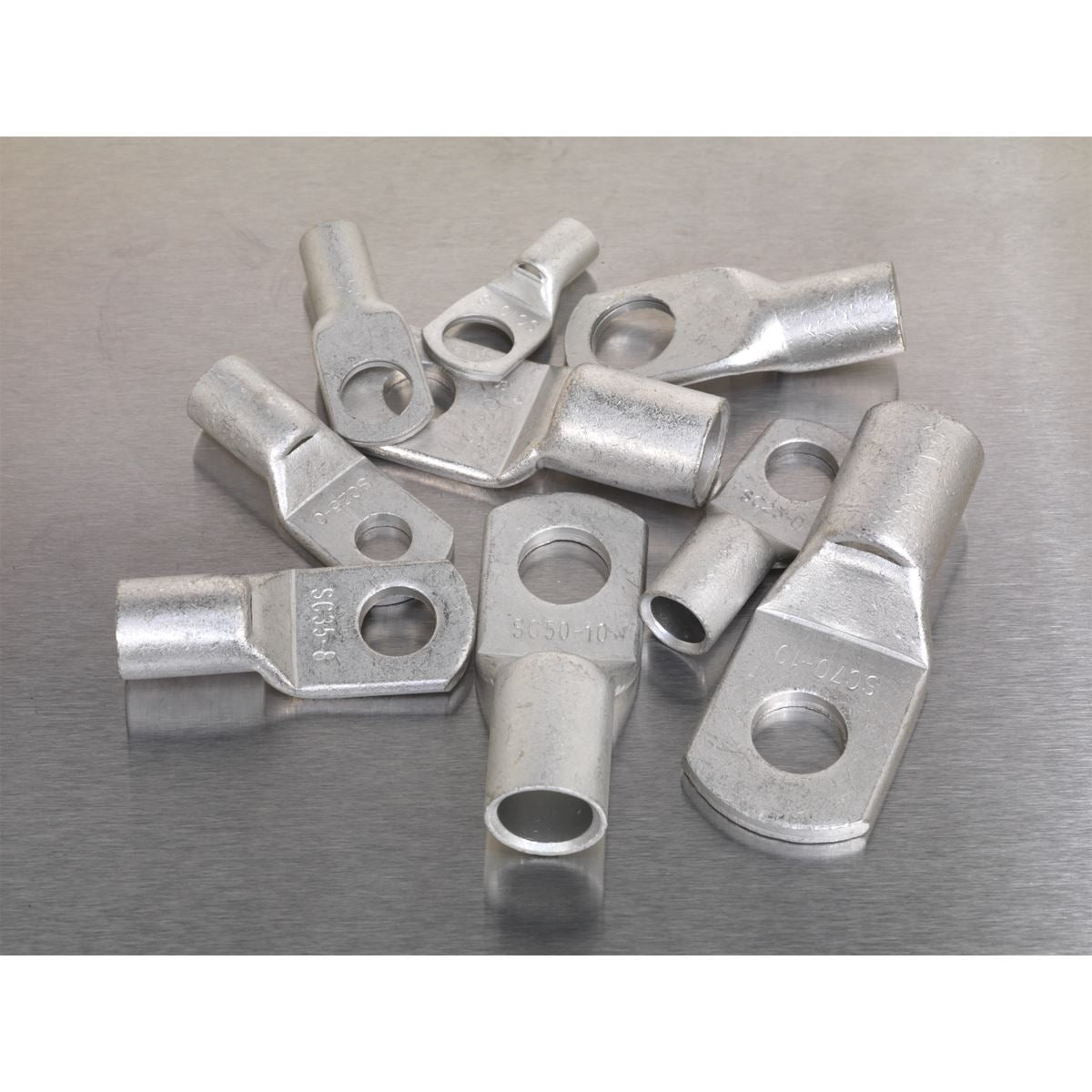 Sealey AB016CT Copper Lug Terminal Assortment 52pc Sealey