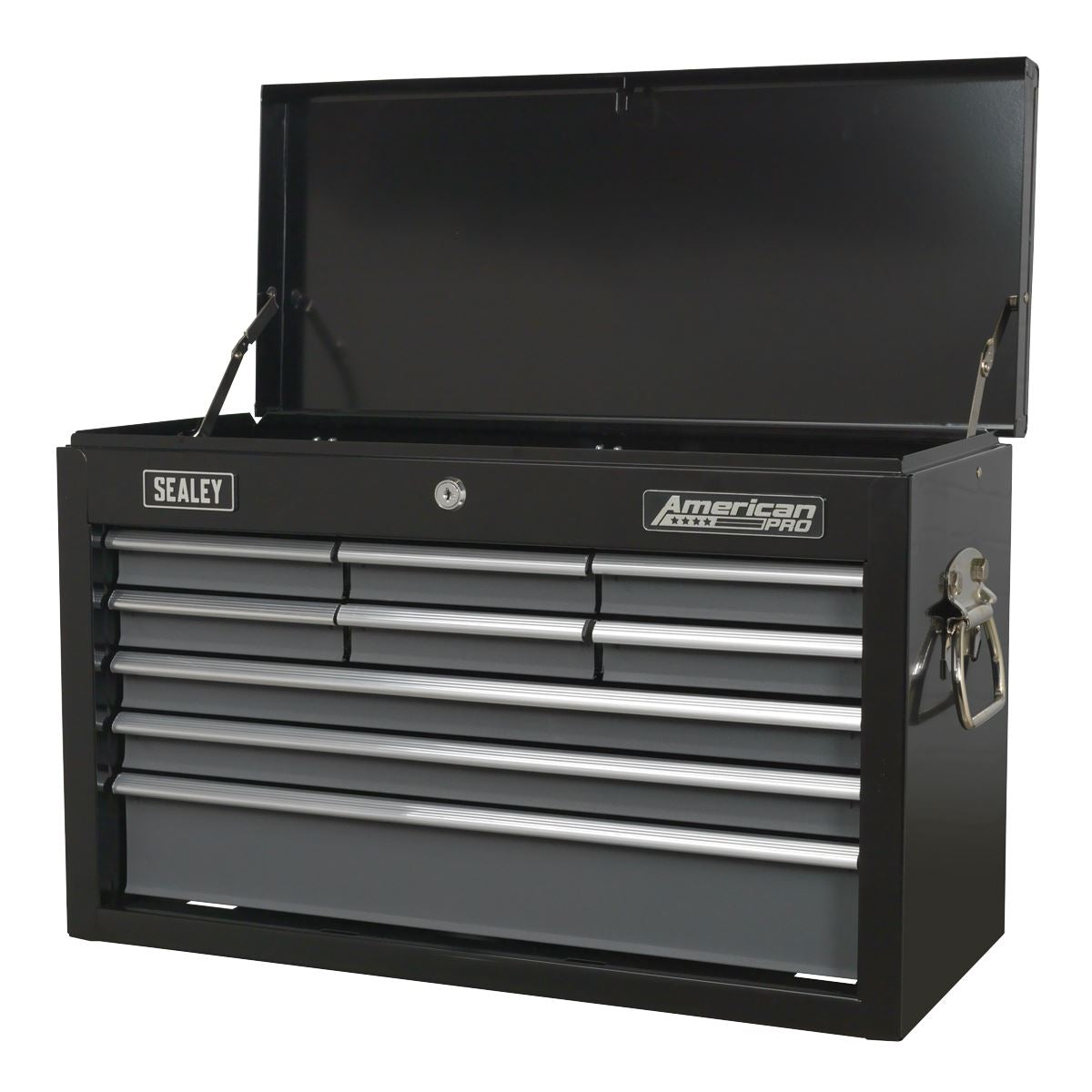 Sealey AP2509B Topchest 9 Drawer with Ball-Bearing Slides - Black/Grey Sealey