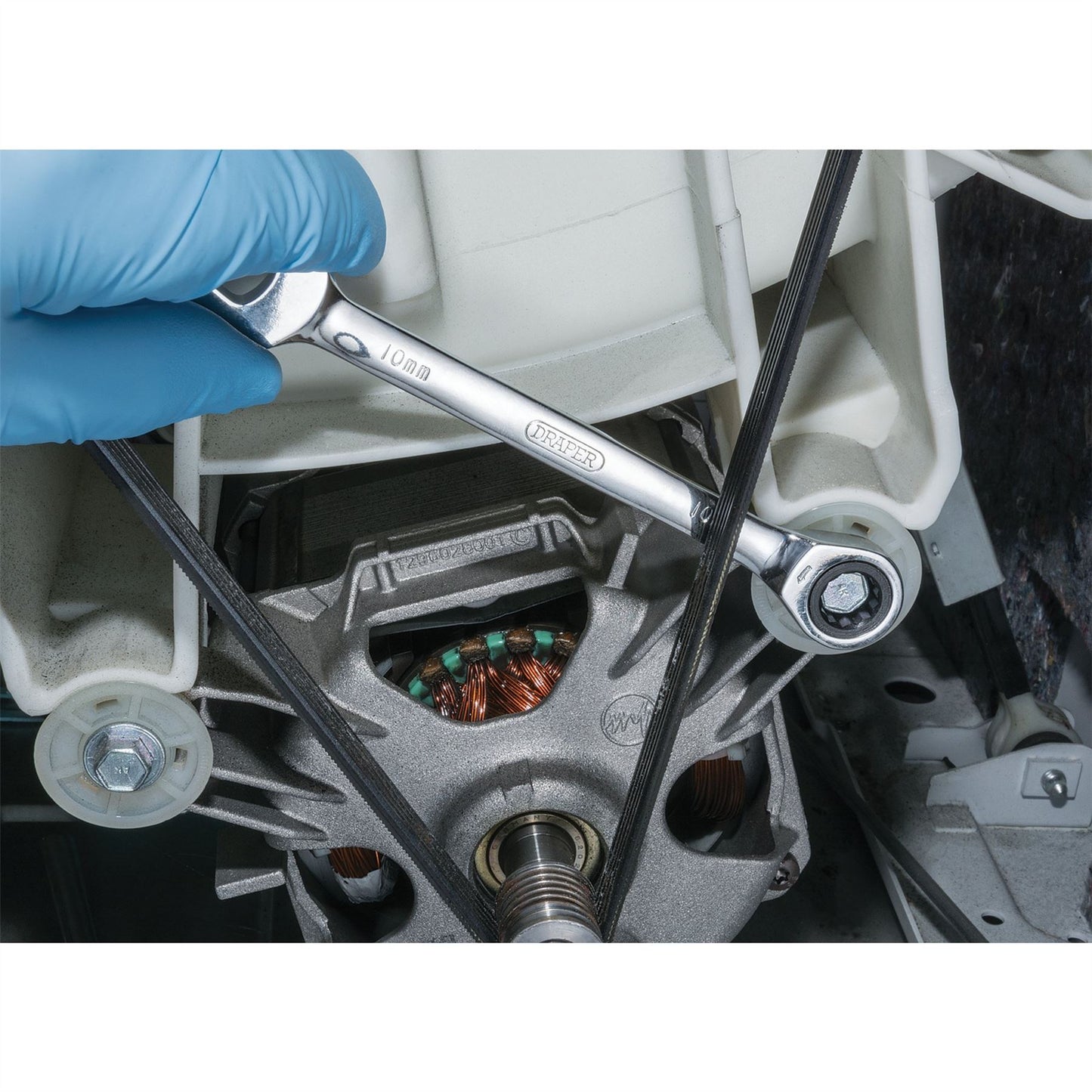 Draper 25397 HI-TORQ® Metric Ratcheting Combination Spanner Set 7 Piece Draper