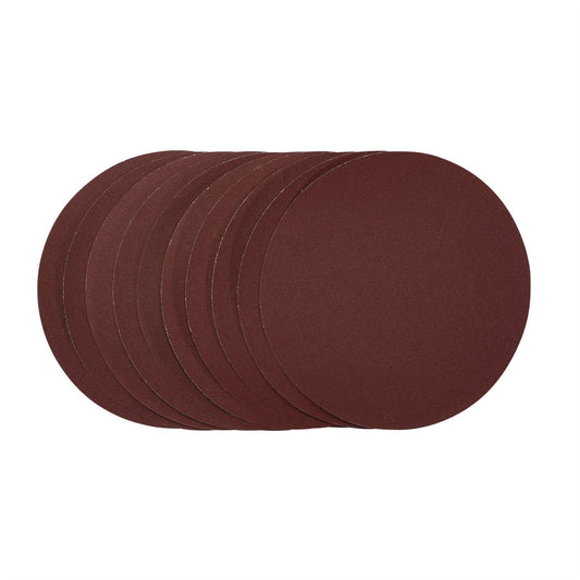 Draper 63015 Sanding Discs 150mm PSA 240 Grit Pack of 10 Draper