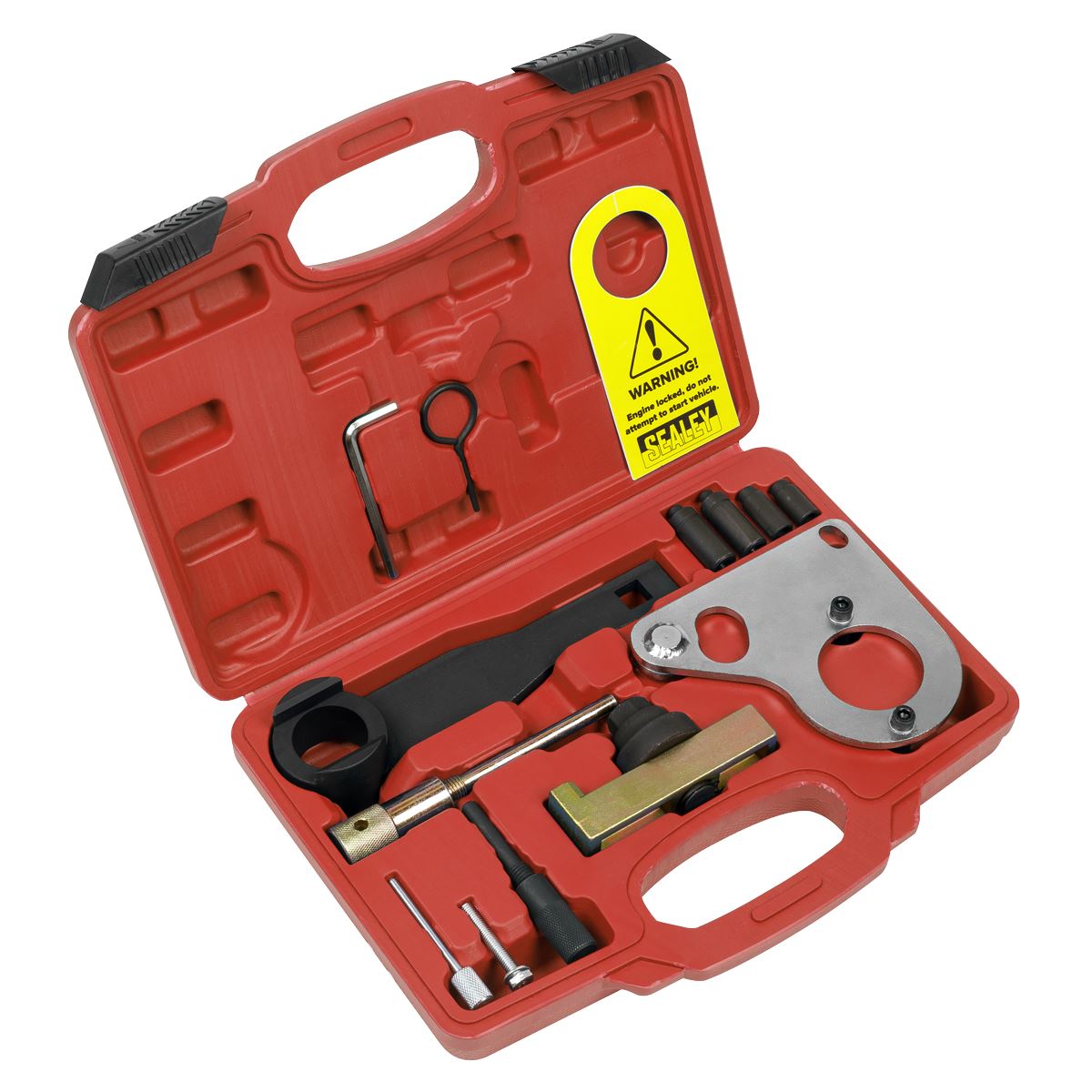 Sealey VSE5086A Diesel Engine Timing Tool Kit - for Renault Mercedes Nissan GM 1.6D/2.0/2.3dCi/CDTi - Chain Drive Sealey