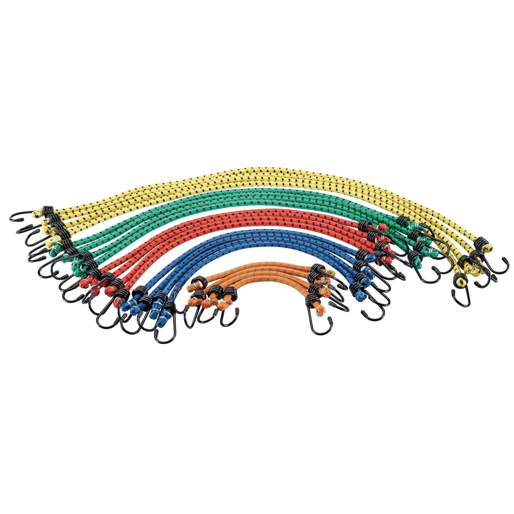 Draper 63574 Assorted Bungee Cords Pack of 20 Draper