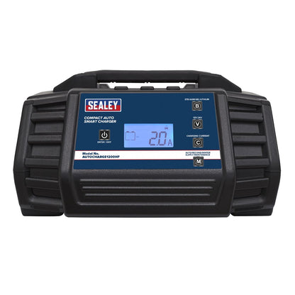 Sealey AUTOCHARGE1200HF Compact Auto Smart Charger & Maintainer 12A 12/24V Sealey