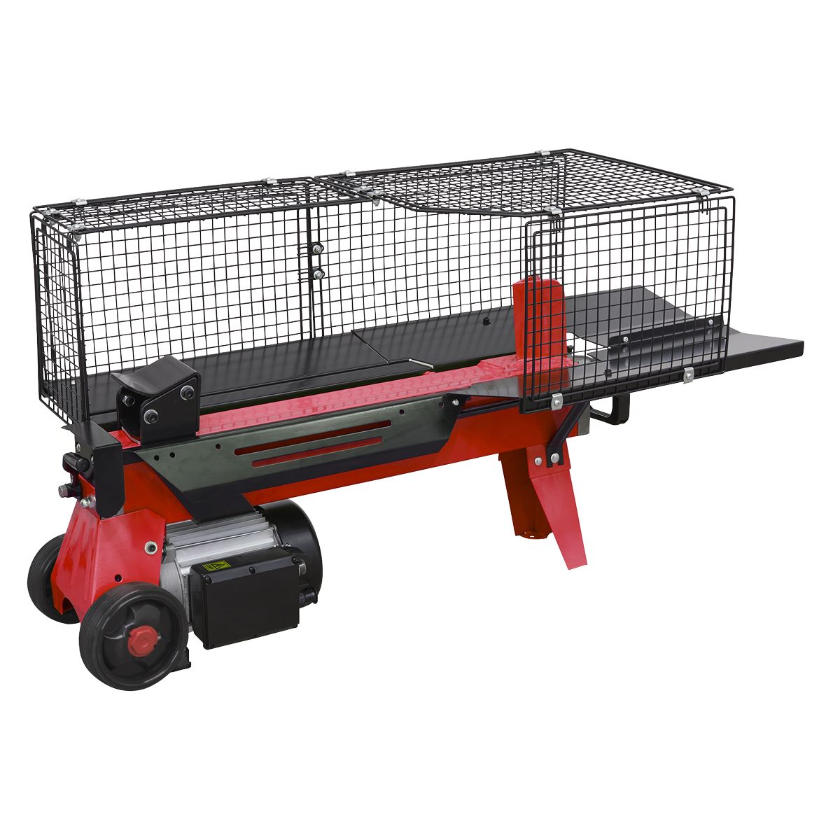 Sealey LS520H Horizontal Log Splitter 5 Tonne 520mm Capacity Sealey