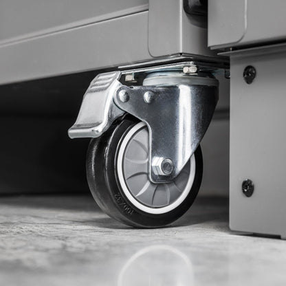 Sealey APMSBESTACK02SS Superline PRO® Black Edition Storage System with Stainless Worktop 2.64m Sealey