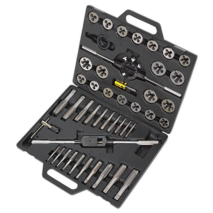 Sealey AK303IMP Tap & Die Set 45pc Split Dies Imperial Sealey
