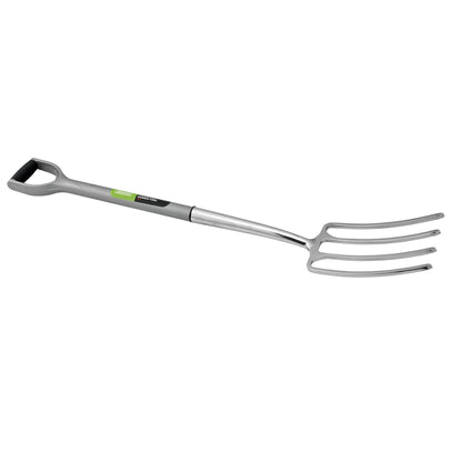 Draper 83753 Extra Long Stainless Steel Garden Fork with Soft Grip Draper