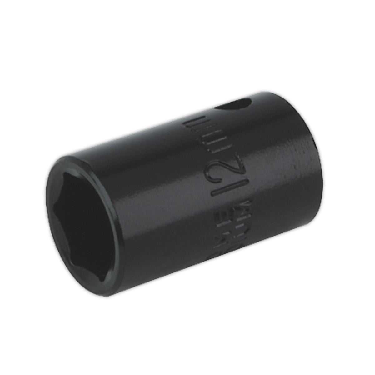 Sealey IS3812 Impact Socket 12mm 3/8"Sq Drive Sealey