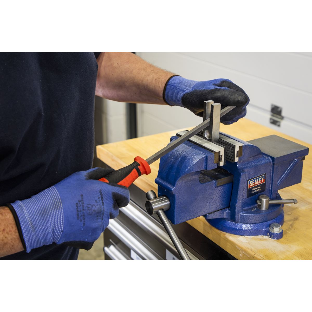 Sealey AK5863 Smooth Cut Square Engineer's File 200mm Sealey