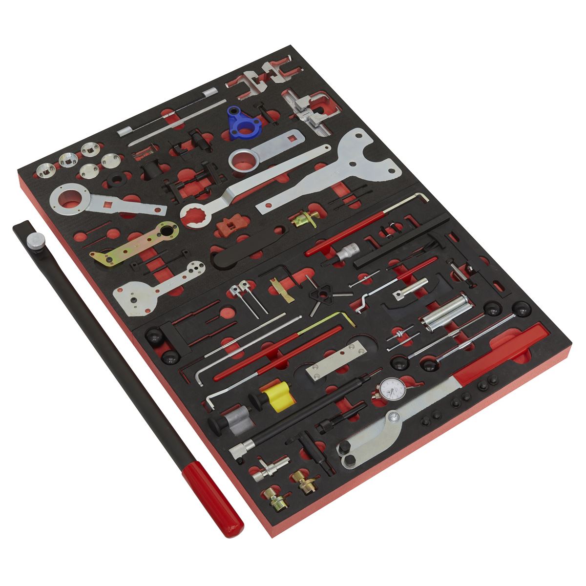 Sealey VS5100MK Diesel & Petrol Master Timing Tool Kit 59pc VAG - Belt/Chain Drive Sealey