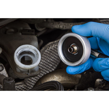 Sealey VS0204C 7pc Brake & Clutch Pressure Bleeder Cap Set Sealey