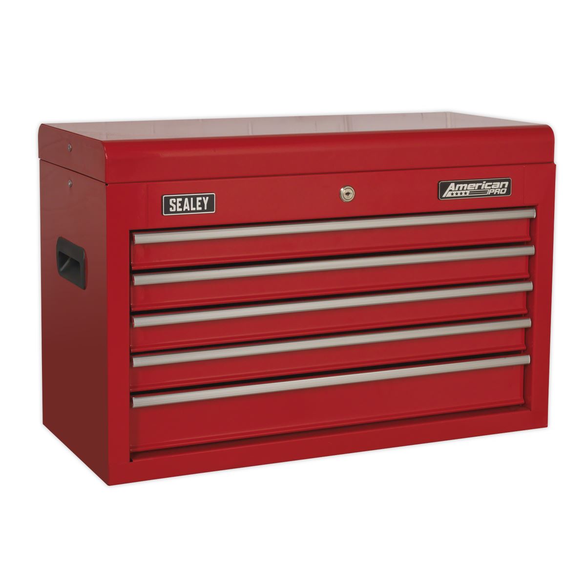 Sealey AP225 Topchest 5 Drawer with Ball-Bearing Slides - Red Sealey