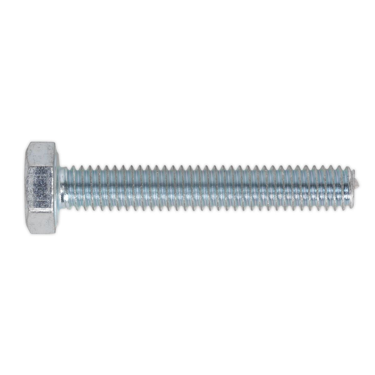 Sealey SS425 HT Setscrew M4 x 25mm 8.8 Zinc Pack of 50 Sealey