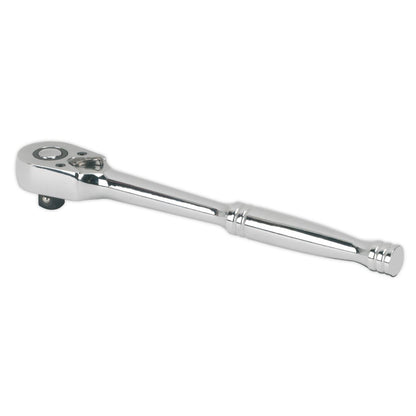 Sealey AK660 Ratchet Wrench 1/4"Sq Drive Pear-Head Flip Reverse Sealey