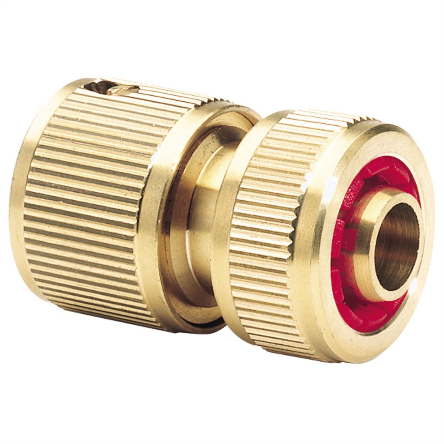 Draper 36202 Brass Hose Connector with Water Stop 1/2" Draper