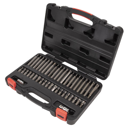 Sealey AK21942P TRX-Star*/Hex/Spline Bit Set 42pc 3/8" & 1/2"Sq Drive Sealey