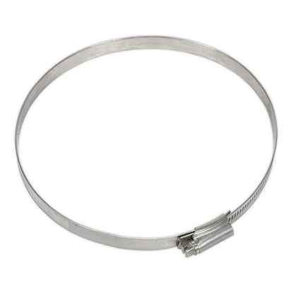 Sealey SHCSS6 Hose Clip Stainless Steel Ø130-150mm Pack of 5 Sealey