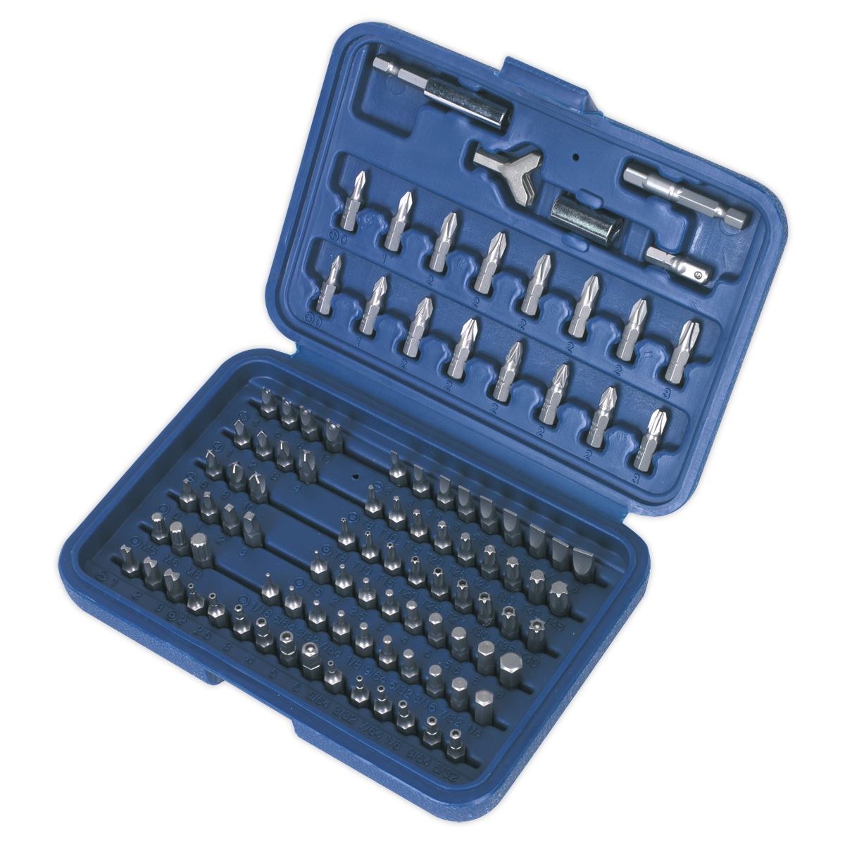 Sealey AK2100 Power Tool/Security Bit Set 100pc Sealey