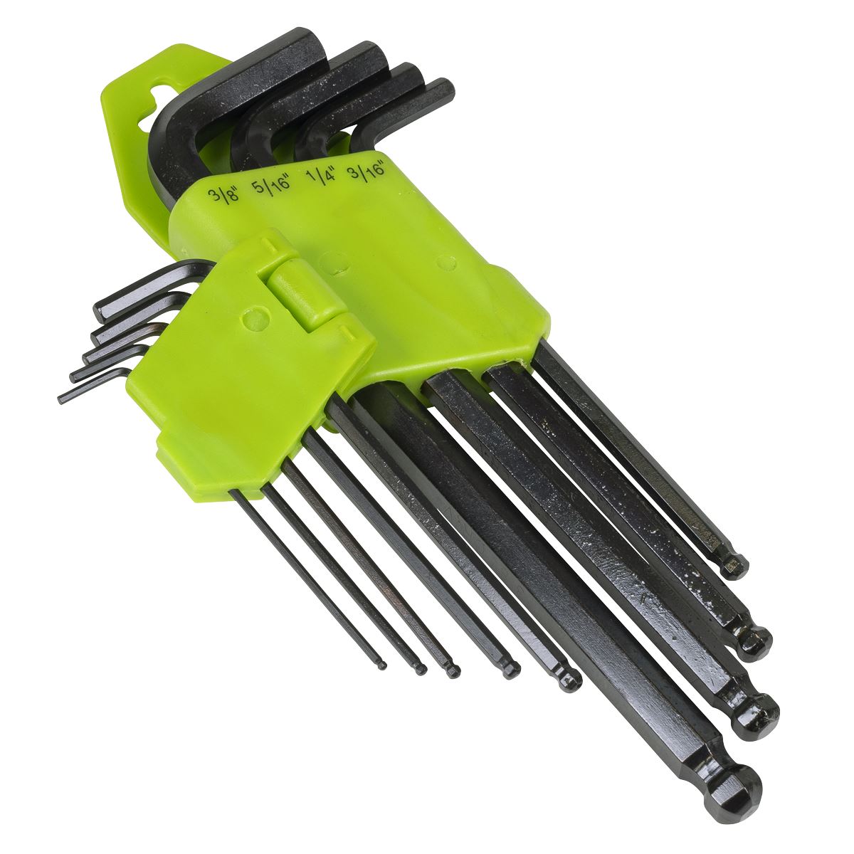 Siegen S01098 Ball-End Hex Key Set 9pc Long Imperial Siegen