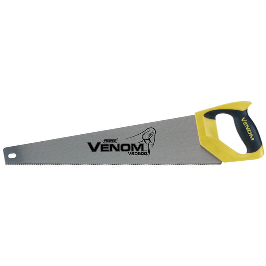 Draper 82195 Venom® Second Fix Double Ground Handsaw 500mm 11tpi/12ppi Draper