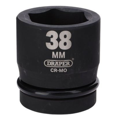 Draper 05118 Hi-TORQ® Impact Socket 1" Sq. Dr. 38mm Draper