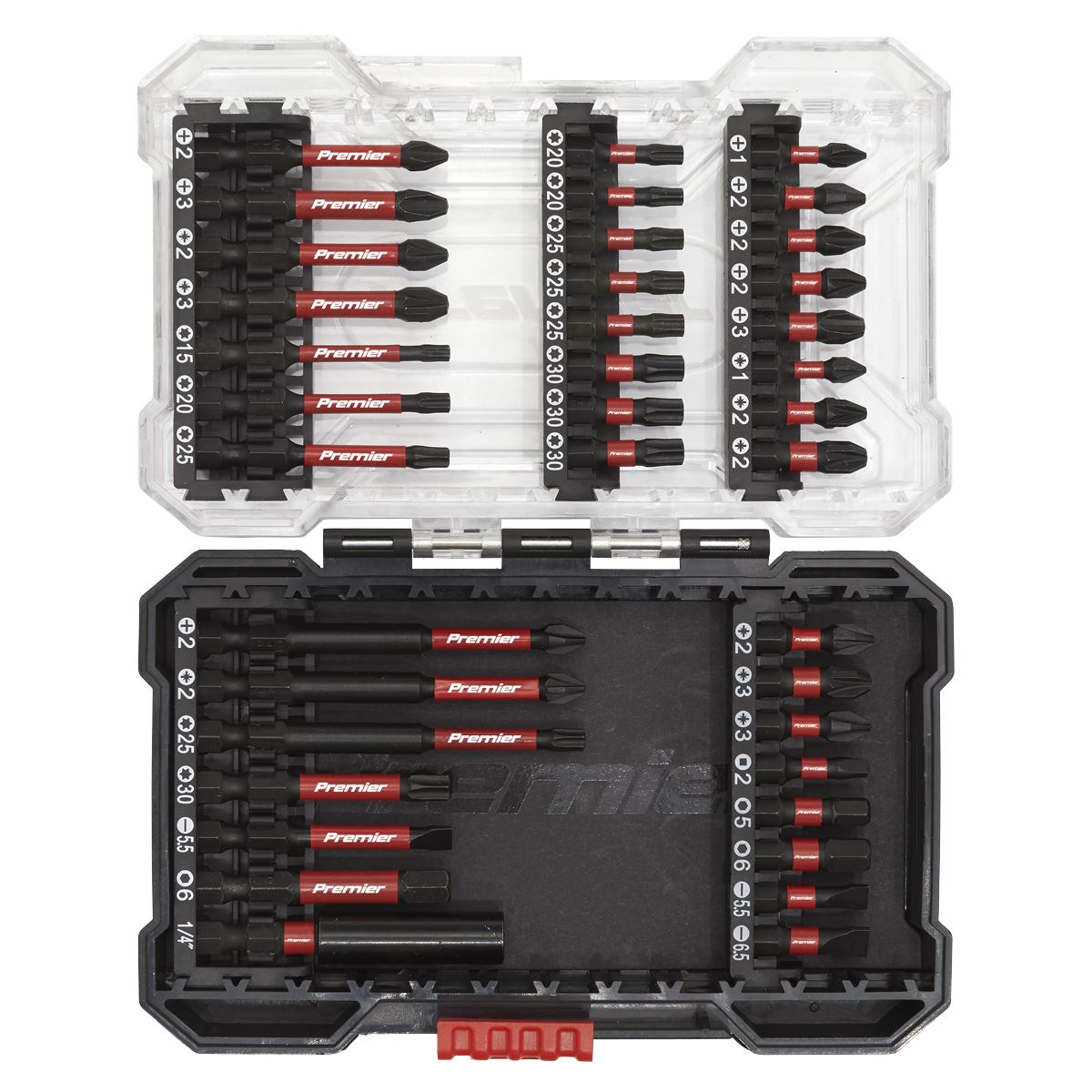 Sealey AK8282 Power Tool Bit Set 38pc Impact Grade Sealey