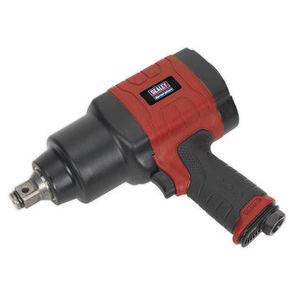 Sealey GSA6004 Composite Air Impact Wrench 3/4"Sq Drive -  Twin Hammer Sealey