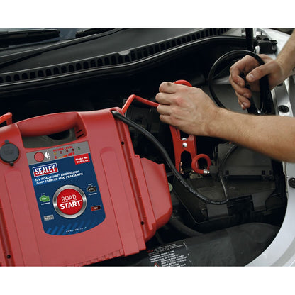 Sealey RS102 RoadStart® Emergency Jump Starter 12V 1600 Peak Amps Sealey