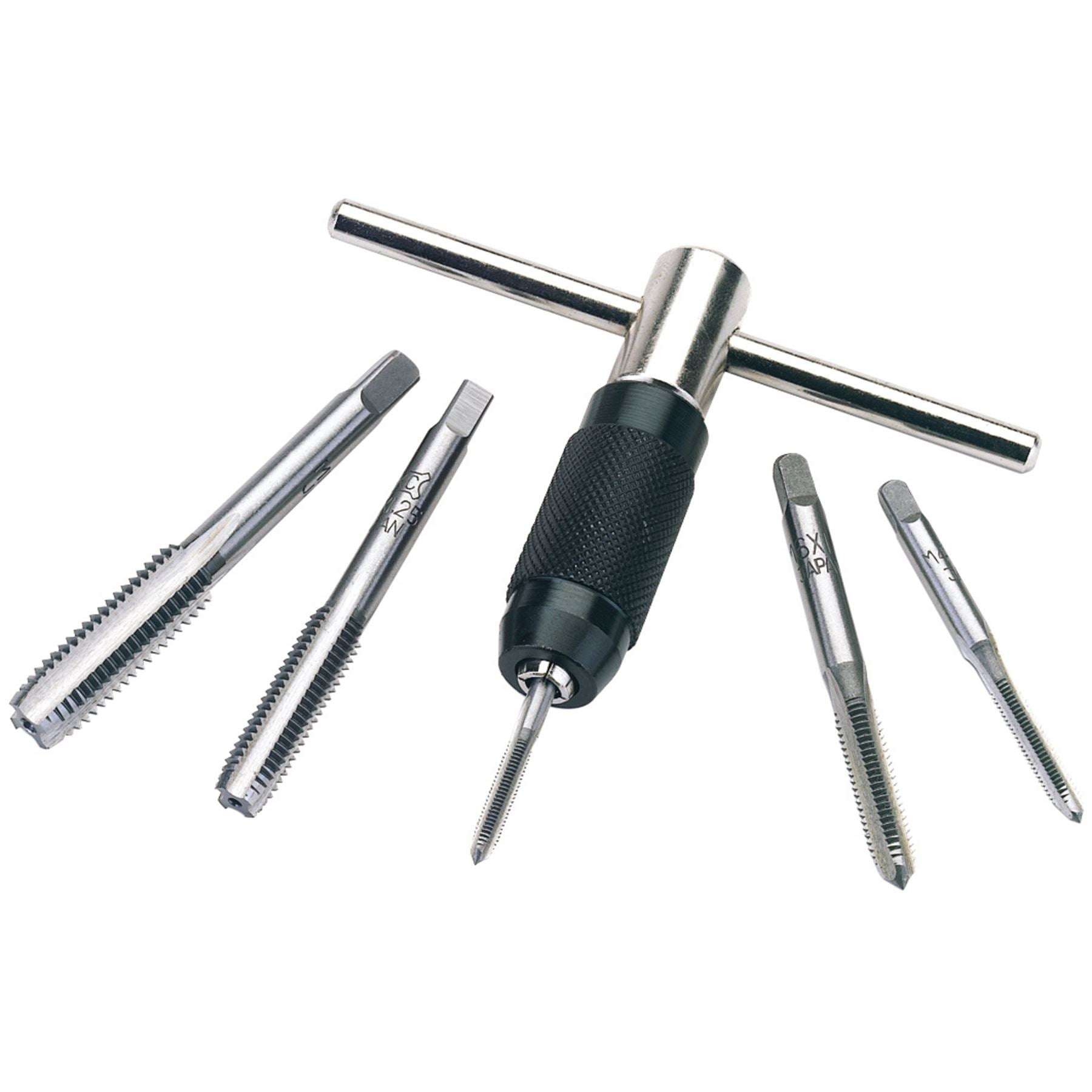 Draper 79202 Metric Tap and Holder Set 6 Piece Draper