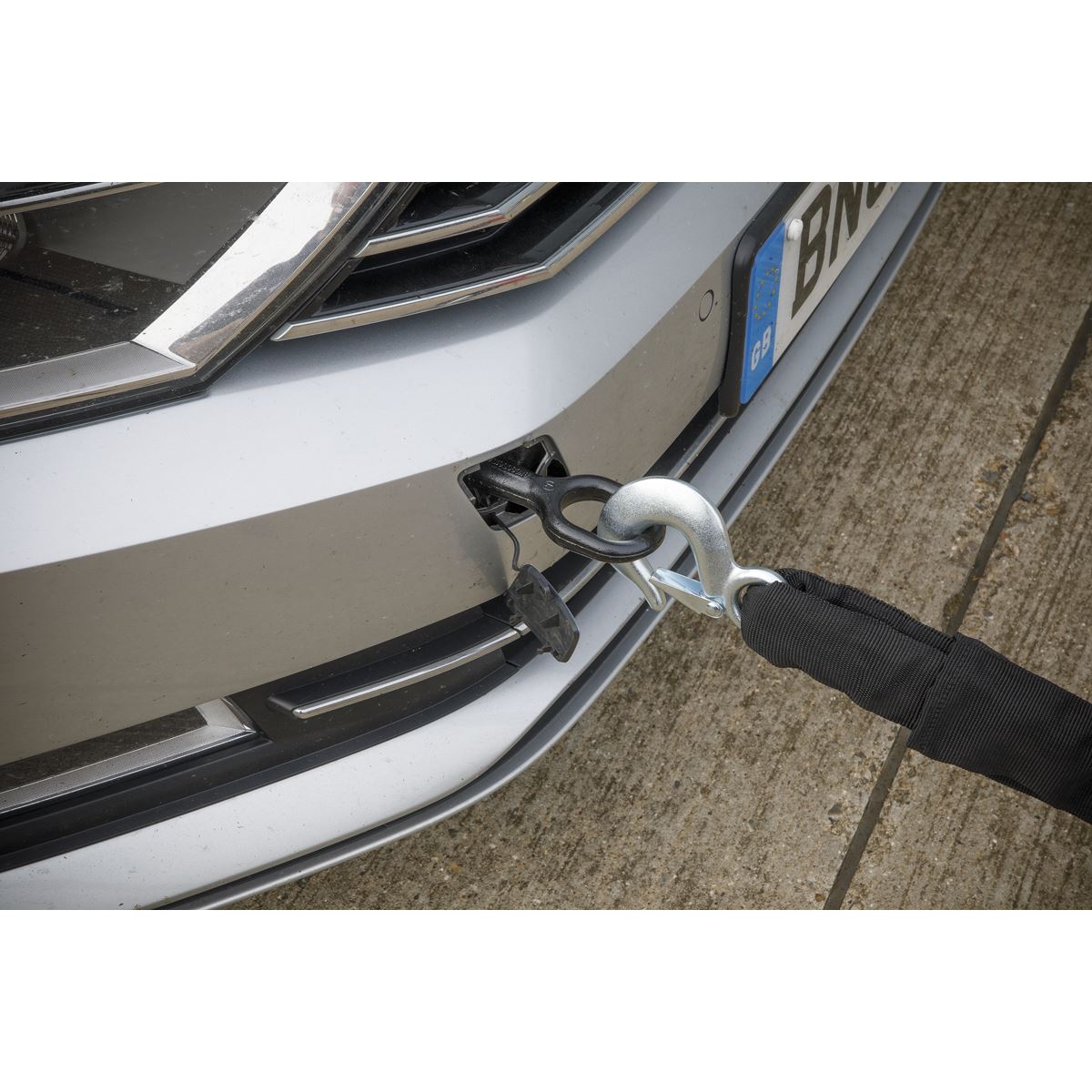 Sealey TH5002 Tow Rope 5000kg Rolling Load Capacity Sealey