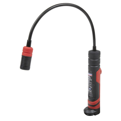 Sealey LEDFLEXPT Flexi Rechargeable Magnetic Pick-Up Tool Light 3W SMD LED Sealey