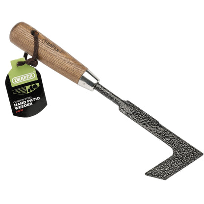 Draper 24935 Carbon Steel Heavy Duty Hand Patio Weeder with Ash Handle Draper