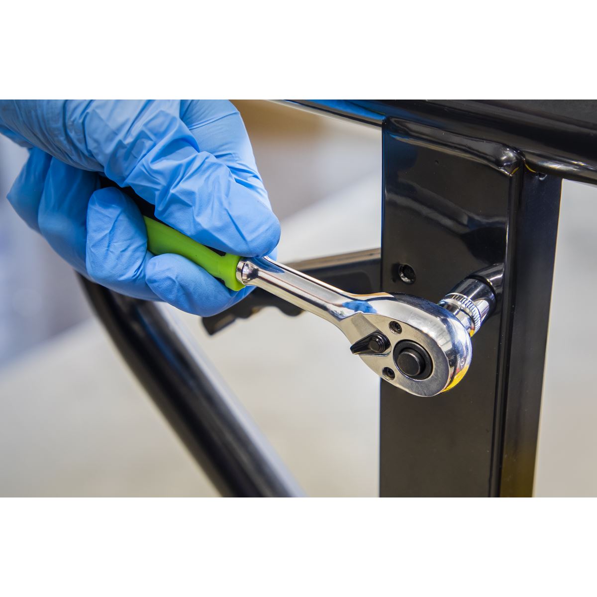 Siegen S01271 Tool Tray with Socket Set 62pc 1/4" & 1/2"Sq Drive Metric Siegen