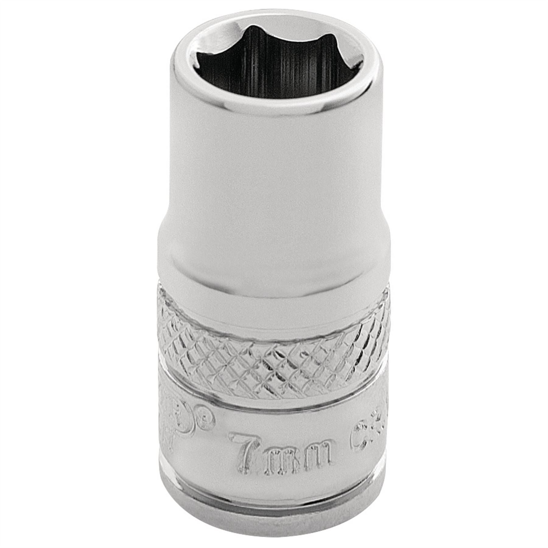 Draper 32487 HI-TORQ® 6 Point Socket 1/4" Sq. Dr. 7mm Draper