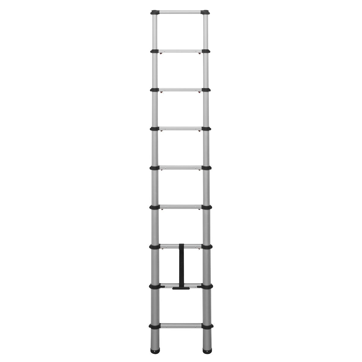 Sealey ATL09 Aluminium Telescopic Ladder 9-Tread EN 131 Sealey