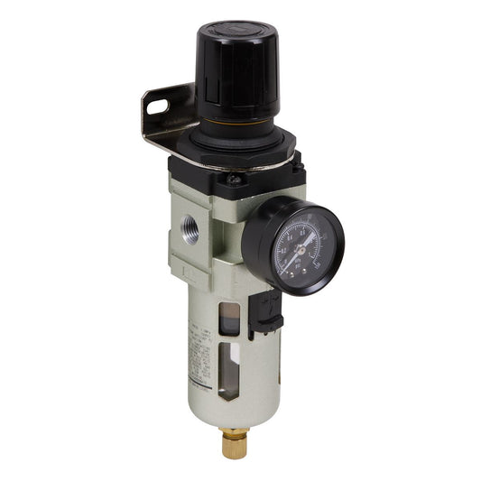 Sealey SA106FR Air Filter/Regulator Max. Airflow 70cfm Sealey